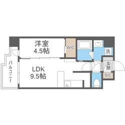 スプランディッド新大阪Vの物件間取画像